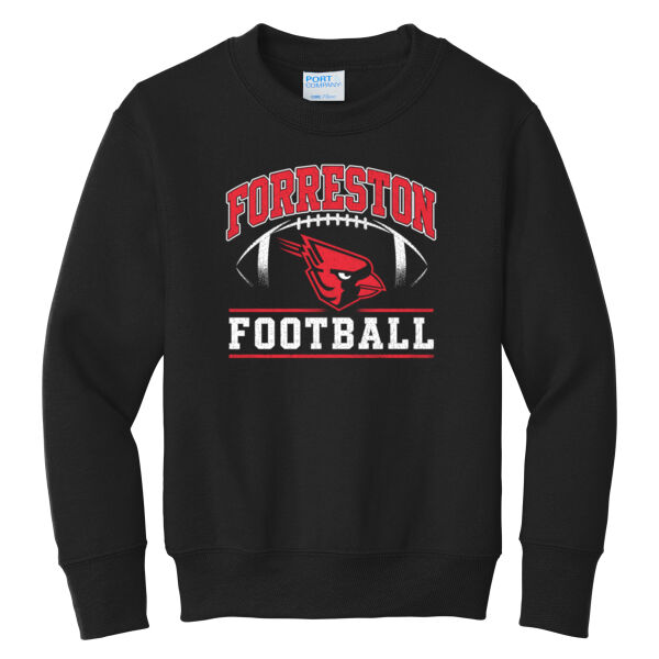 Forreston Football 2026 - Youth Core Fleece Crewneck Sweatshirt Thumbnail