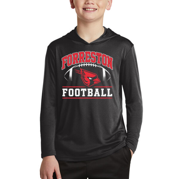 Forreston Football 2026 - Youth PosiCharge ® Competitor Hooded Pullover Thumbnail