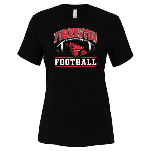 Forreston Football 2026 - Women’s Relaxed Fit Heather CVC Tee Thumbnail